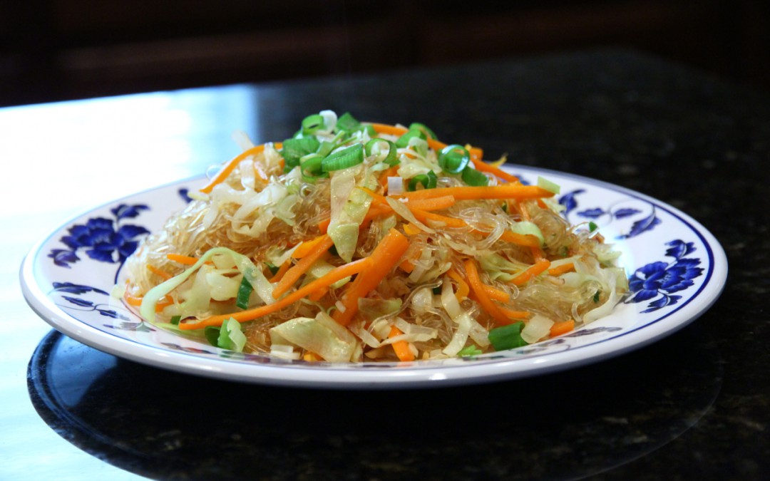 Stir Fried Vermicelli with Vegetables