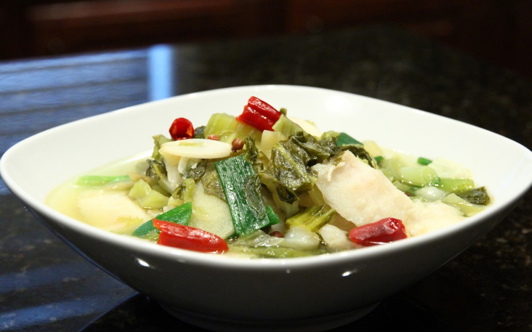 Sichuan Fish Fillet with Pickled Vegetable