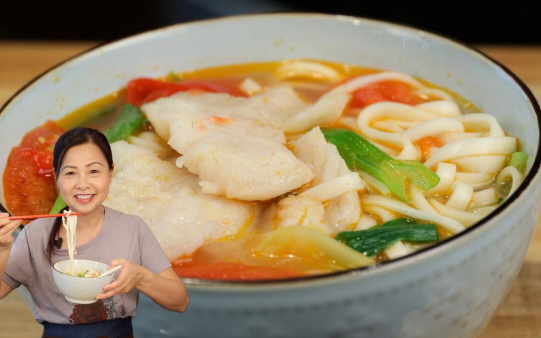 Easy Chinese Fish and Noodle Soup | It can be a quick meal!