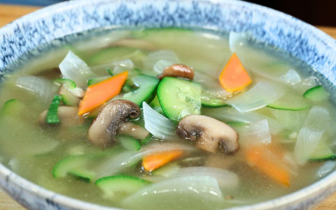 Easy Chinese Vegetable Soup with Zucchini (and a “Secret” Seasoning)