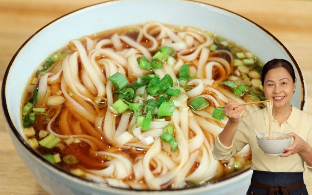 Simple Chinese Comfort Noodle Soup in Minutes | Yang Chun Mian